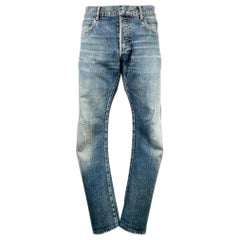 Pantalones vaqueros con botones BALMAIN talla 34 lavado índigo