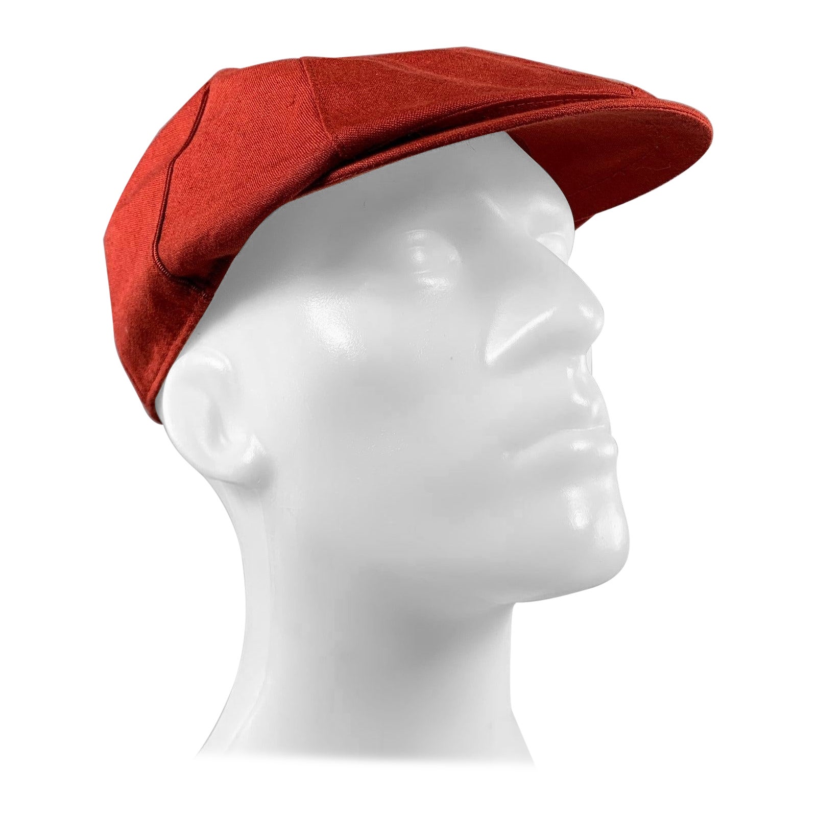 BORSALINO Size L Red Linen Hats