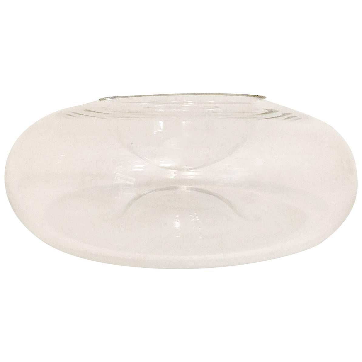 Men's Crystal Vesuvius Caviar Serving Dish with Lift Out Bowl and Cooling Bowl