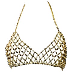 Mid Century Schreiner Rhinestone Halter 