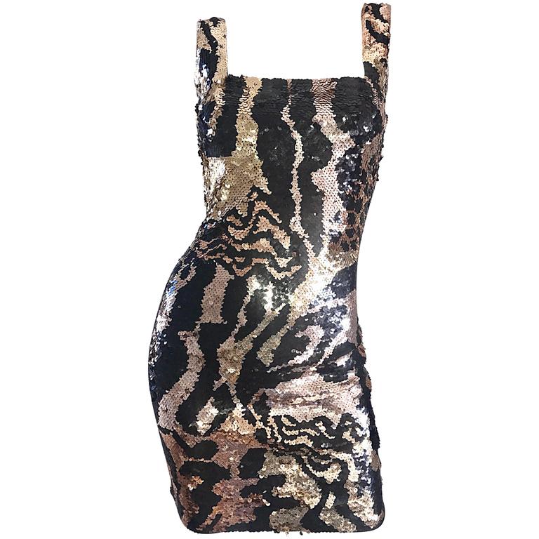 sequin animal print