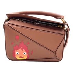 Loewe x Howl's Moving Castle Studio Ghibli Kollektion Puzzle Calcifer Mini Brown