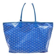 Goyard Saint Louis PM Tote Medium Blue