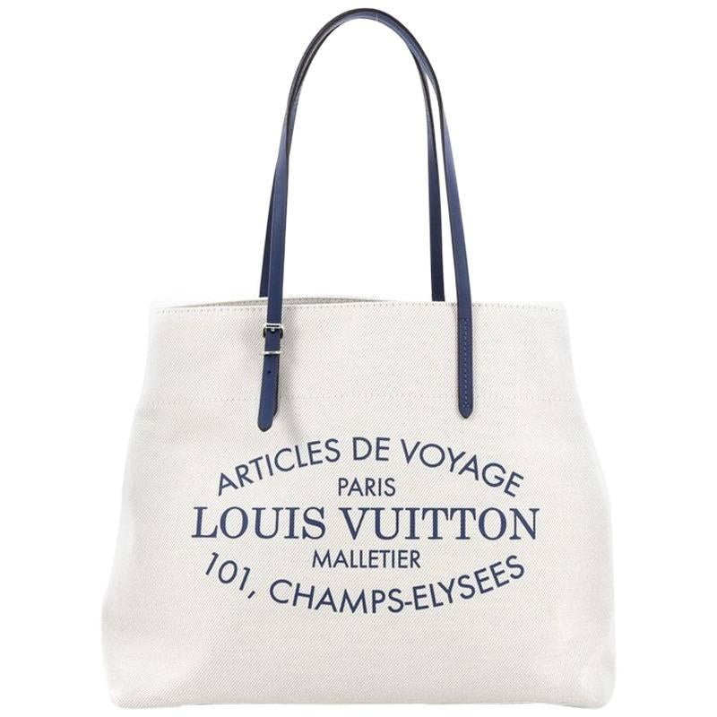 Louis Vuitton Limited Edition Articles de Voyage Cabas Canvas MM