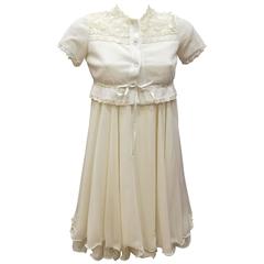 1980s Val & Max White Dress 4