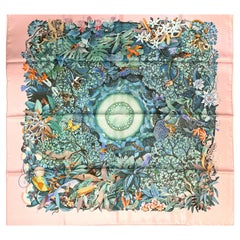 Hermes Silk Scarf, Au Couer de la Vie