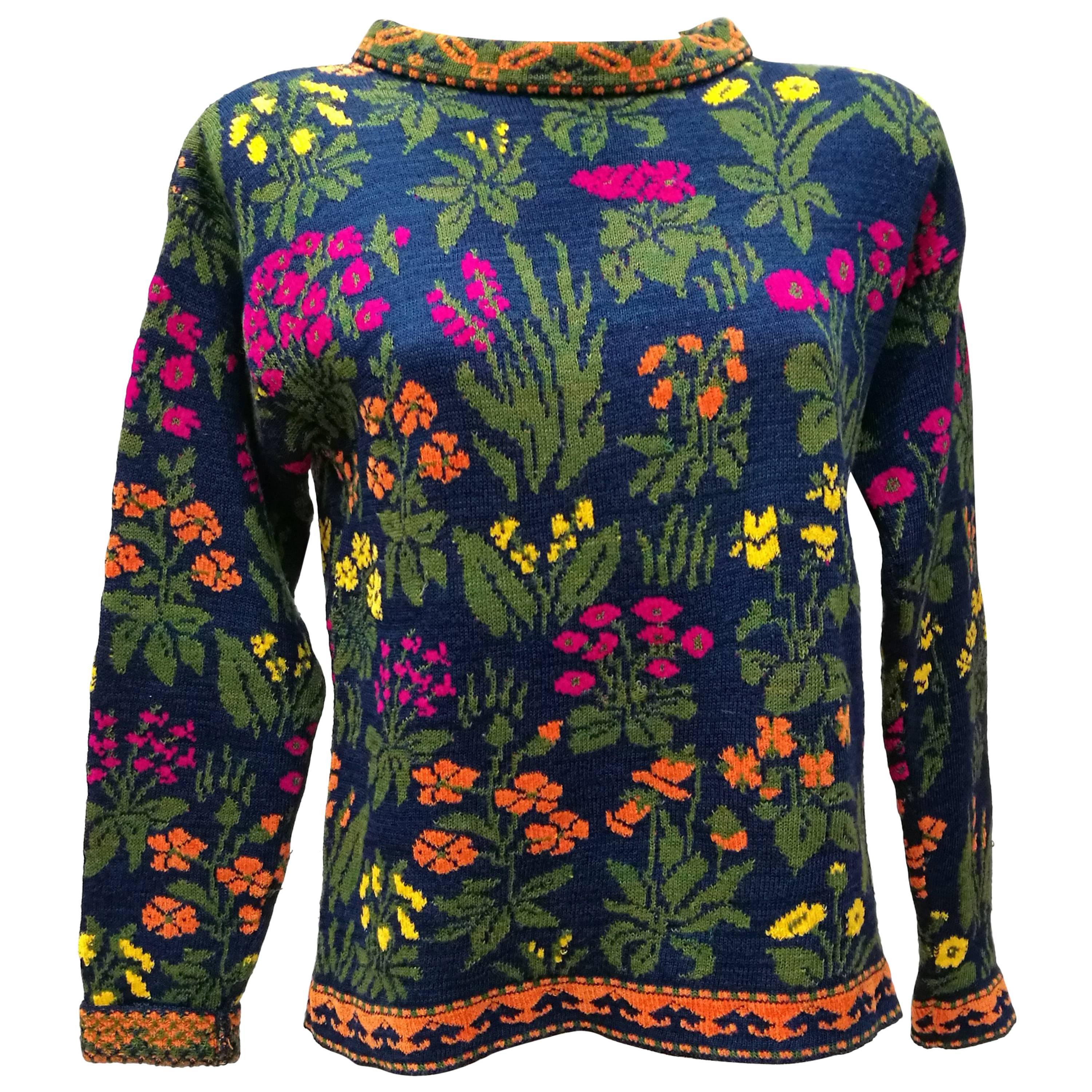 Kenzo Jungle multicolour Flower Sweater