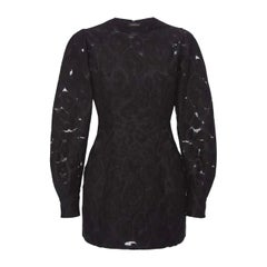 Versace Sexy Black Mini Dress Italian 38 - US 2 NWT