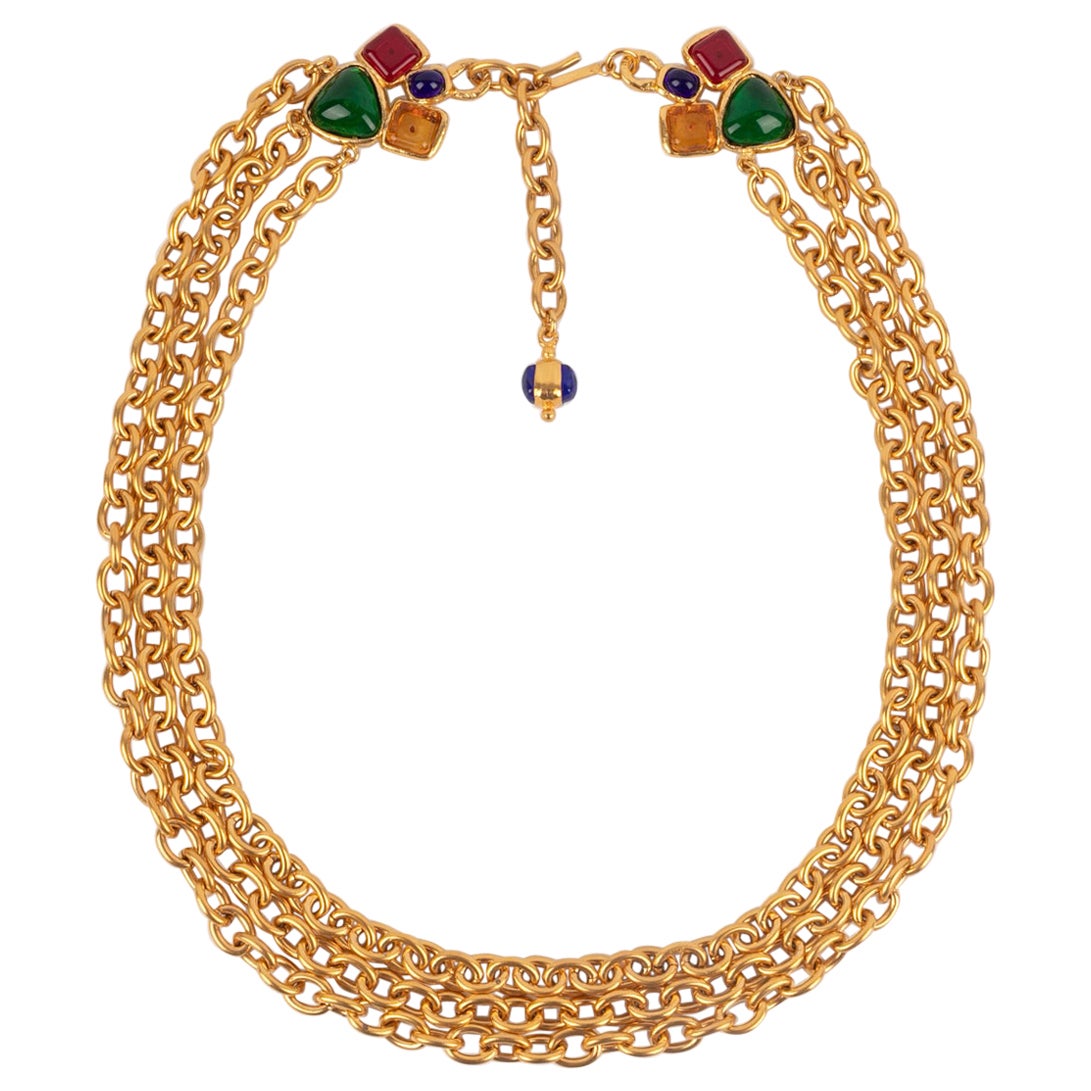 Chanel Jewelry Goldener Metallgürtel, 1990er-Jahre im Angebot