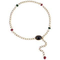 Cintura in metallo dorato dei gioielli Chanel
