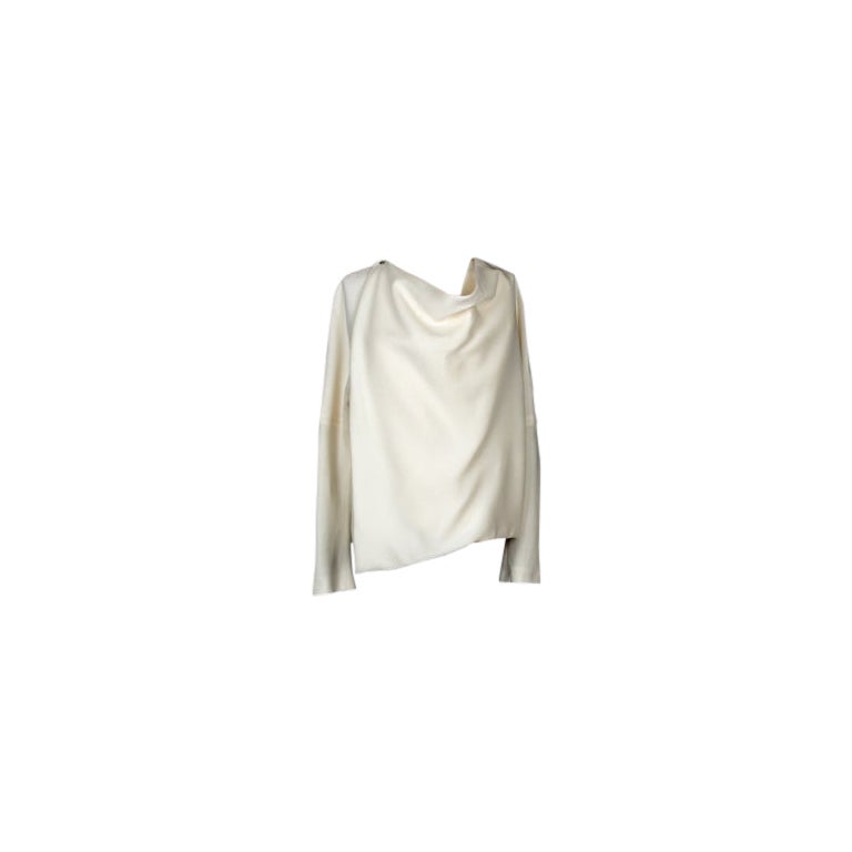 Celine Long-sleeve White Top For Sale