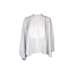 Celine White Blouse-style Shirt