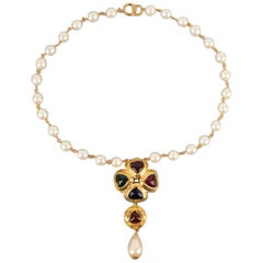 Chanel Costume Pearl Necklace, 1990s