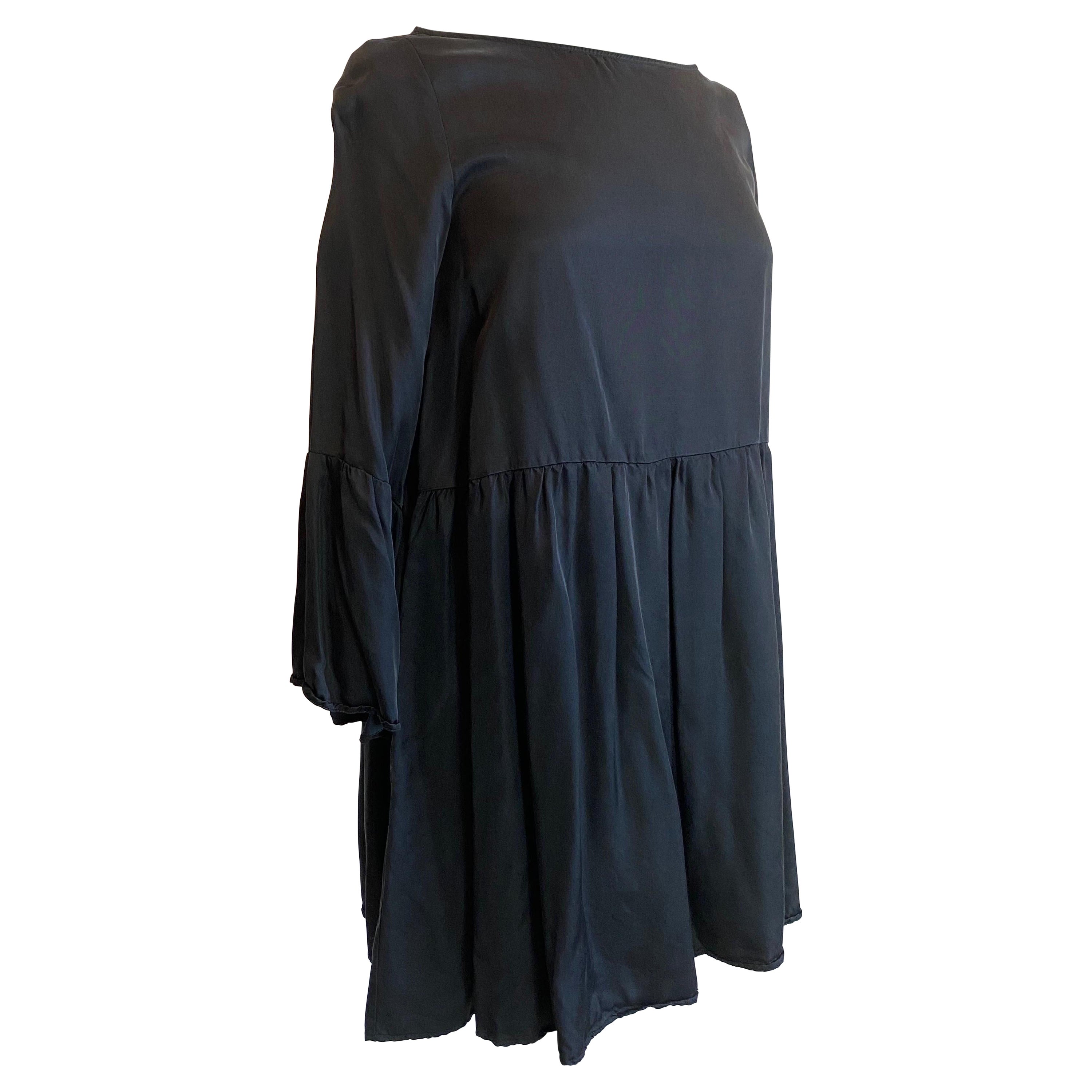 Kurzes schwarzes Kleid von Maison Margiela im Angebot