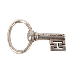 Hermès Silver Key Ring 'Vive la fantaisie', 2004