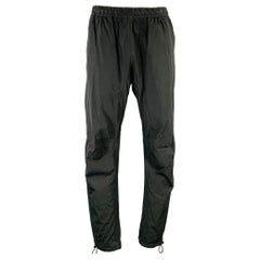 BOTTEGA VENETA Size 34 Black Cotton Blend Elastic Waistband Casual Pants