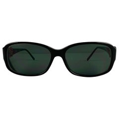 CHANEL Negro Rojo Camelia Gafas de Sol Monturas