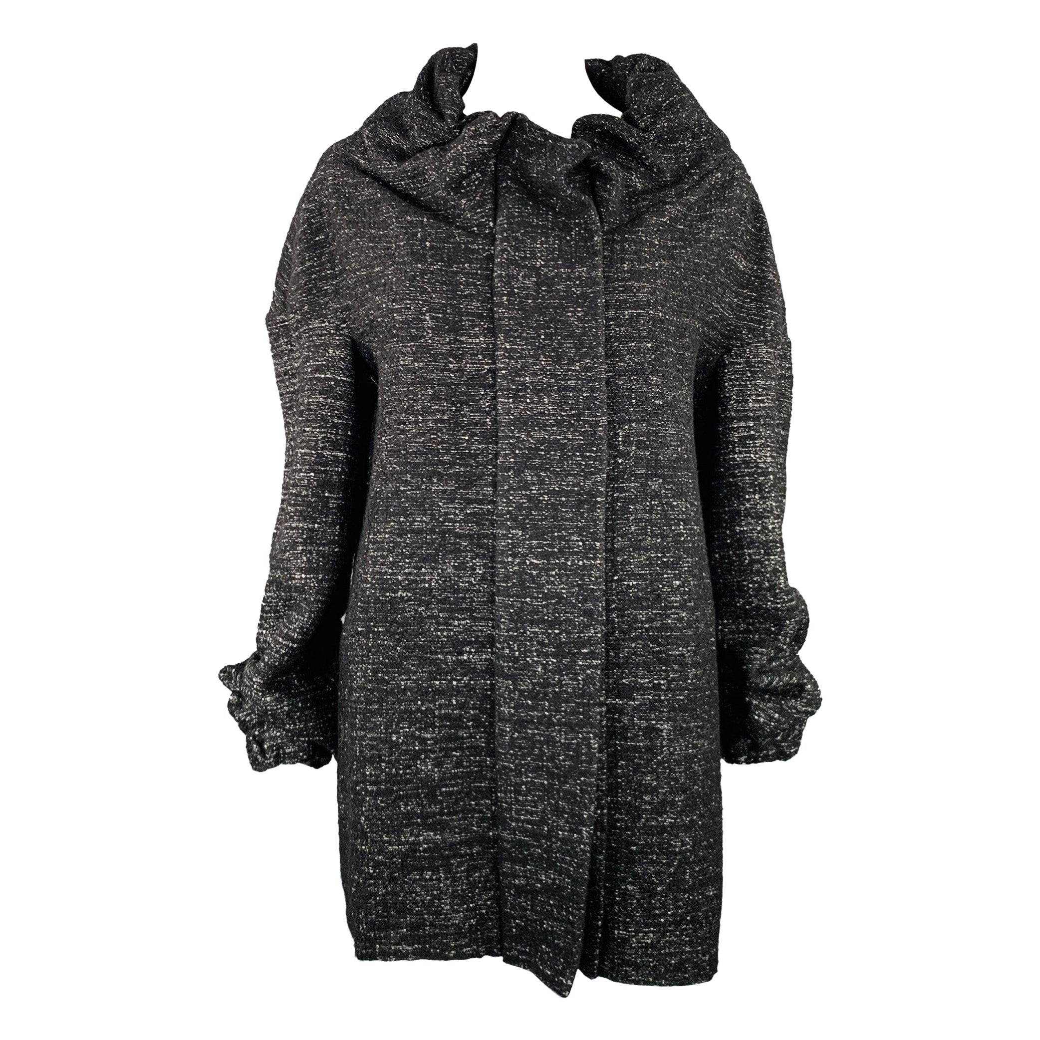 Marni taglia 8 - Nero, bianco, misto lana, tessuto, increspato, Up&Up