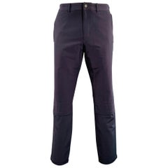 LOUIS VUITTON SS19 Size 34 Navy Blue Polyester Utility Casual Pants
