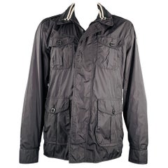 Moncler Taglia XXXL Giacca in poliammide bianca e nera
