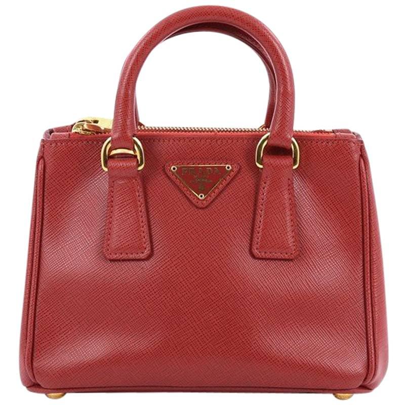 Prada Galleria Crossbody Bag Saffiano Leather Mini