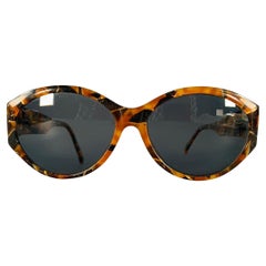 CAROLINA HERRERA -Barbados Shell- Brown Beige Schildpatt Acetat Brille