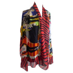 Foulard vintage raro de Moschino