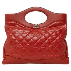 Chanel 31 Bag Large Timeless Rossa