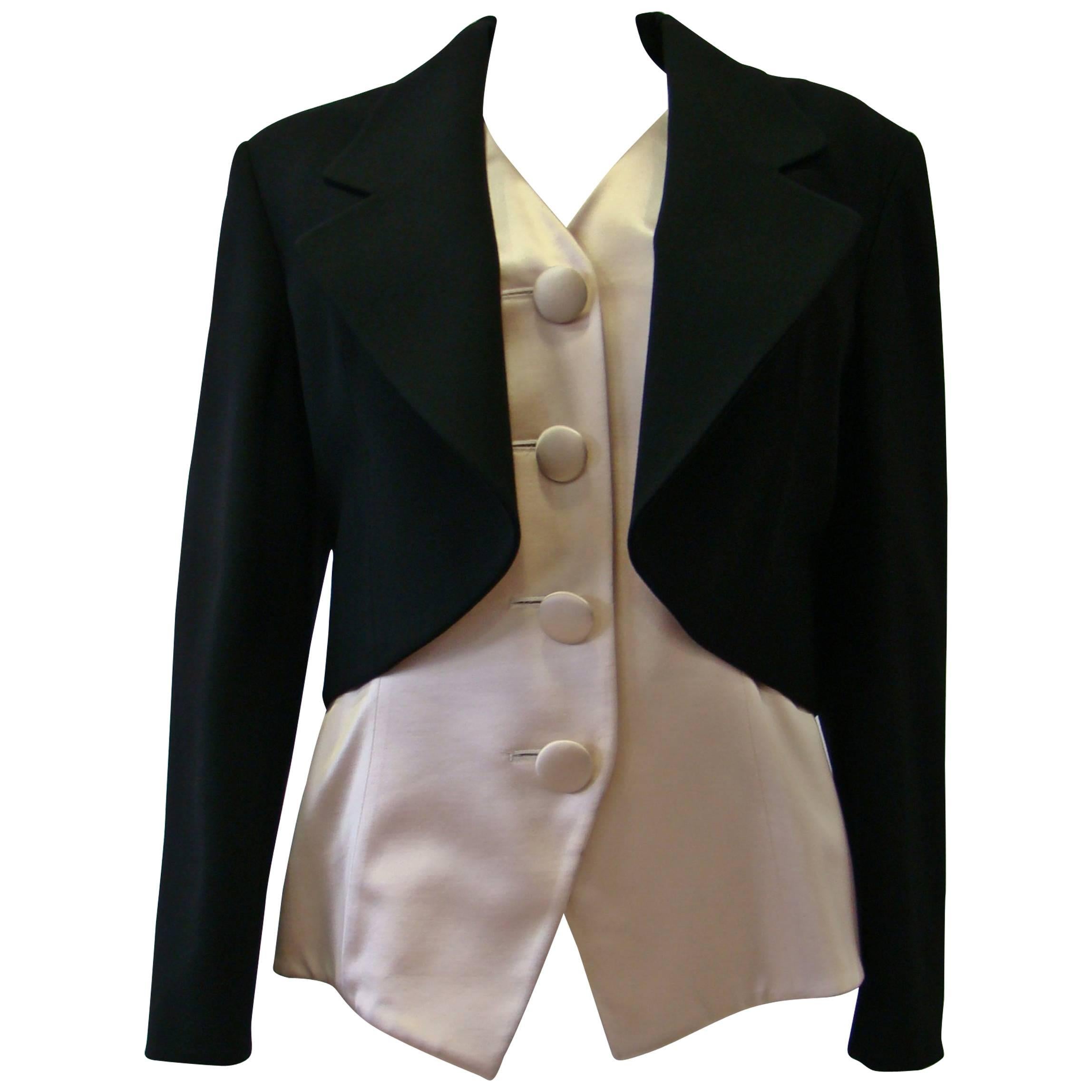Rare Gianfranco Ferre Tuxedo Jacket 1990's For Sale