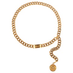 Chanel Golden Metal Chain Belt