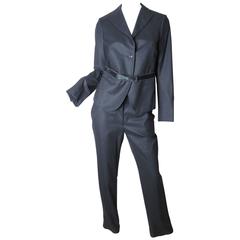 Jil Sander Wool Felt Suit 10