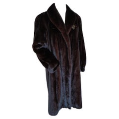 Galliano Demi Buff Mink Fur Coat (Size 16 XL)