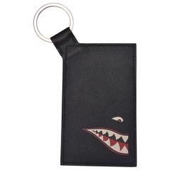 Limited Edition Swift Leather Hermes Shark Card Holder Bag Charm NEW 12