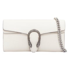 GUCCI Aria Marmont cream matelasse leather GG chain shoulder bag