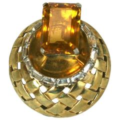Mazer Topaz Retro Hemisphere Fur Clip 2