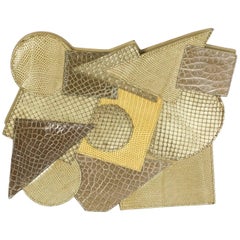 Bolso de serpiente y becerro Carlos Falchi