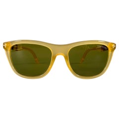 TOM FORD Andrew Yellow Amber Acetate Sunglasses