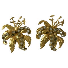 Miriam Haskell - Boucles d'oreilles Madonna Lilly