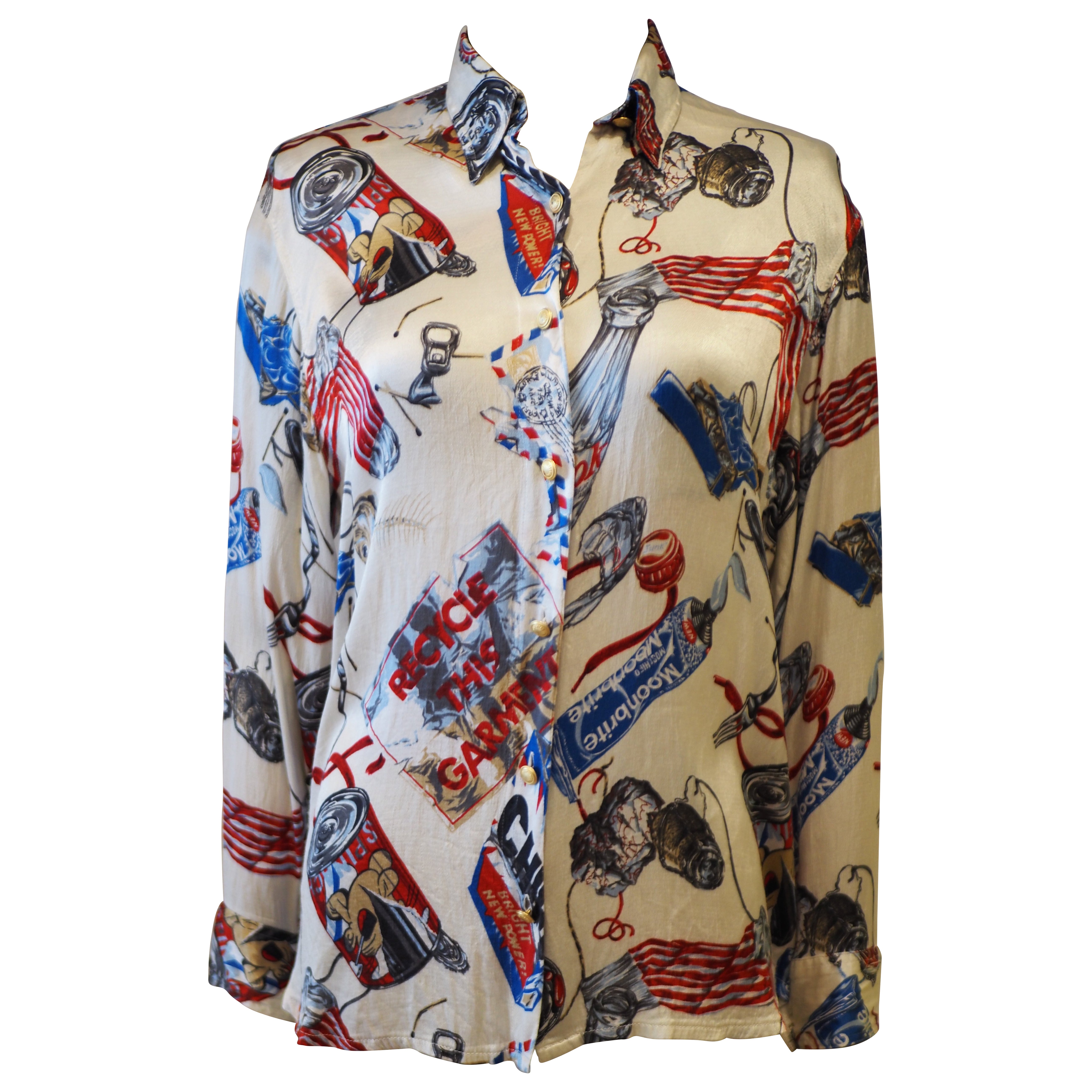 Camisa multicolor Moschino