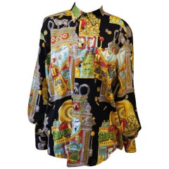 1990s Moschino vintage iconic Slotter Casino multicoloured shirt