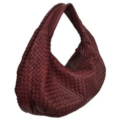 Bottega Veneta Belly Hobo Intrecciato Burgundy Ancora Red Medium 45cm