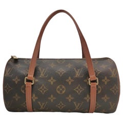 Louis Vuitton Monograma Papillon 31 Bolso Grande Lienzo