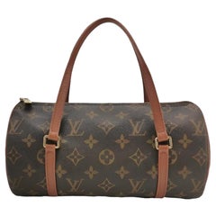 Louis Vuitton Monograma Papillon 26 Bolso Mediano Lienzo