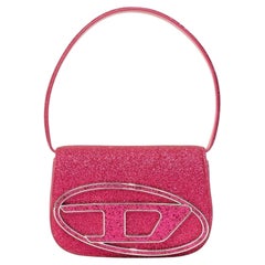 Borse a Spalla Diesel 1DR Glitter Fucsia
