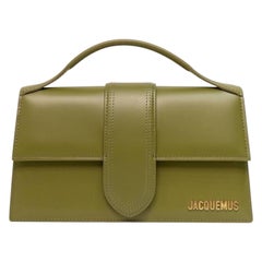 Borse a Spalla Jacquemus Le Grand Bambino Verde Khaki