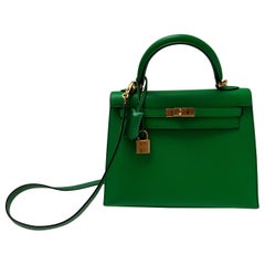 Borsa Hermes Bamboo Kelly 25
