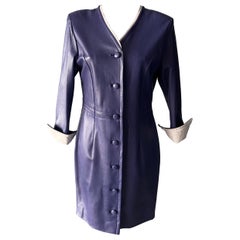 Completo sartoriale vintage in pelle in perfette condizioni