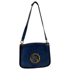 Gucci Blondie vintage ‘70 in blue suede