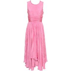 Oscar De La Renta Pink Dress Seen On Sarah Jessica Parker 