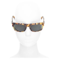 CHROME HEARTS Sluss Bussin pugnale d'argento spada d'ambra occhiali da sole